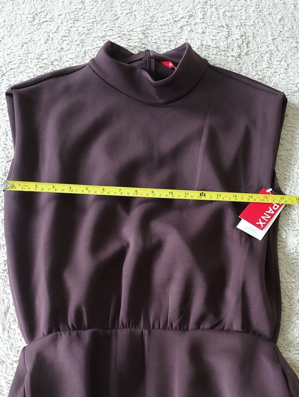 NWT SPANX air essentials sleeveless mockneck jumpsuit - Picture 8 of 10